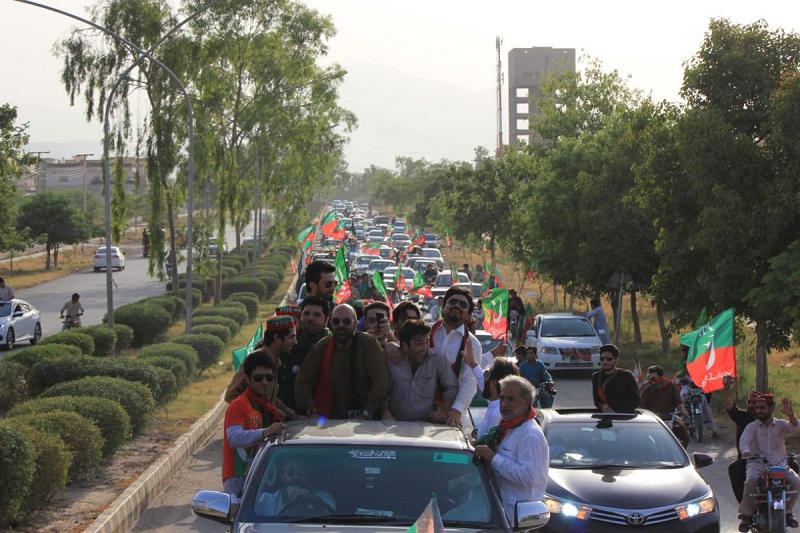 Imran Khan long march