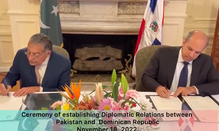 Pakistan and Dominican Republic Establish Diplomatic Relations