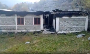 School on Fire in Gilgit-Baltistan