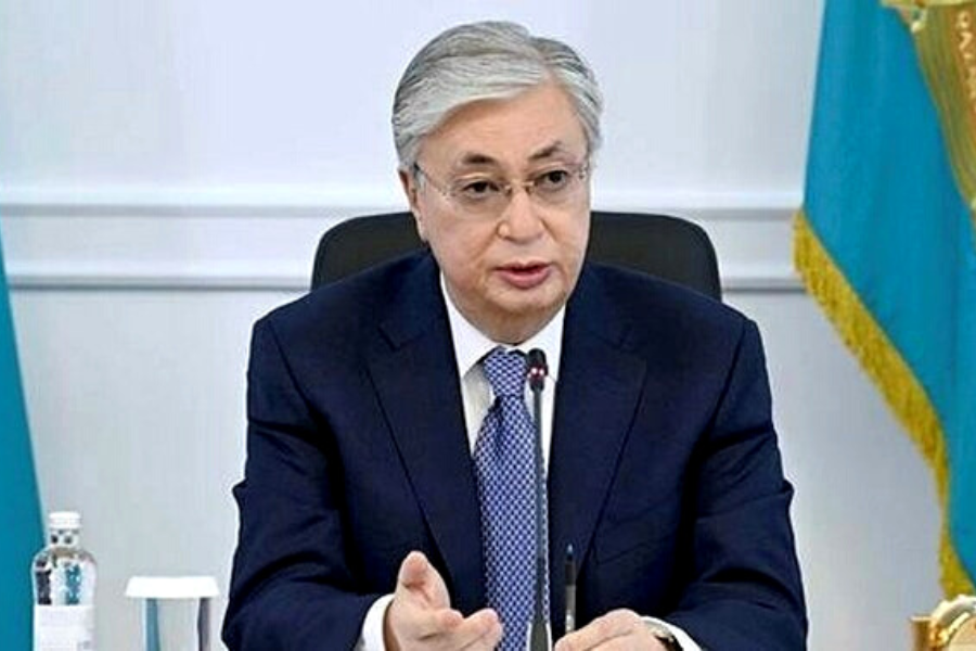 Kazakh President, President, Kazakh, Kazakhstan, Russia, Iran, Fiber-Optic, Communication, Supreme Eurasian Economic Council, Saint Petersburg, Economic, Indian Ocean, Traffic, Technological