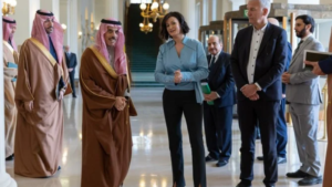 Saudi Foreign Minister Meets President of Belgian Senate