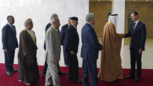 Syria’s President Meets Arab Parliamentarians in Damascus