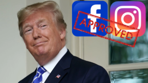 Trump Gets Access to Instagram, Facebook After 2-Year Suspension