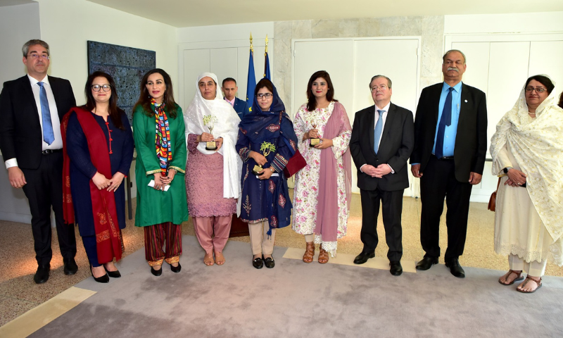 Gender, Climate, Awards, Winners, France, Embassy, Ambassador, Sherry Rehman, Climate Change, UNDP, Sharm El-Sheikh, 