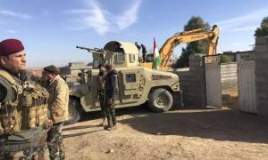 Fighters, Kurdish-led, SDF, IS,