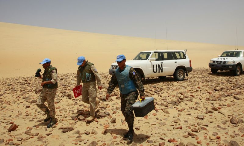 UN, United Nations, government, support, Mission. Western, Moroccan, fuel