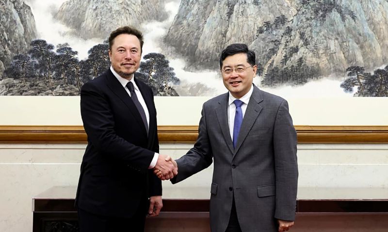 China, Elon Musk, Twitter, Tesla, Company, Chinese, Foreign Minister, United States, US, Shanghai, Gigafactory, City