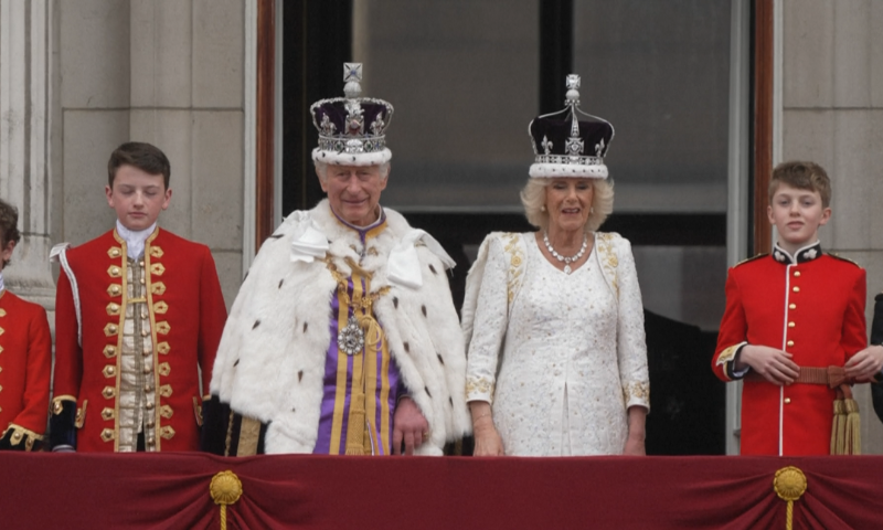 King Charles IIIs Coronation The View from Queen Victoria Memorial