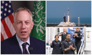 US Envoy Wishes Saudi Astronauts Well Before Space Mission