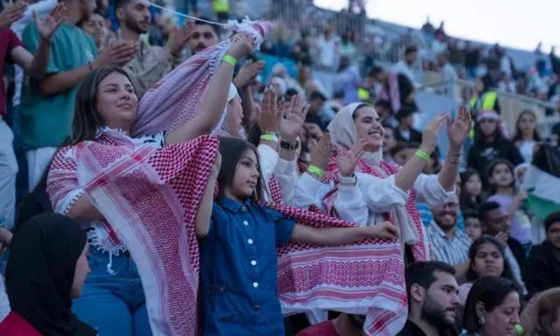 Arab, Singers, Concert, Jordanian, Royal, Wedding, Amman, Stadium, Jordan, Crown Prince, Egyptian, Celebrations, Flag, Song, Saudi, Instagram,