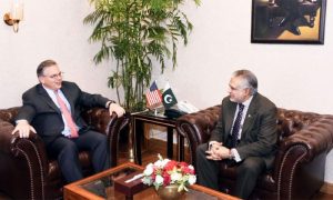 US, Envoy, Donald Blome, Finance Minister, Ishaq Dar, Disucuse, Bilateral, Ties, boosting, economic, trade, IMF