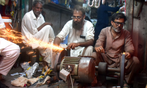 Blacksmiths Gear Up for Eid Al-Adha