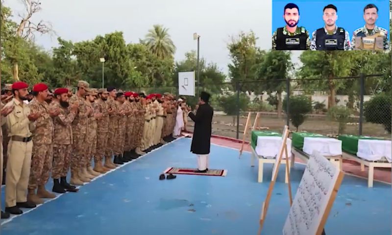 Soldiers, Pak Army, ISPR, Funeral Prayer, Martyred