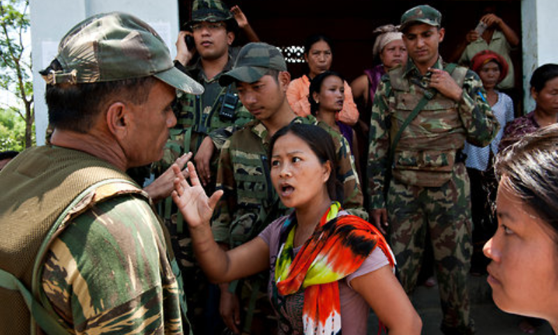 India: Women-led Mob Compels Indian Army to Release 12 Insurgents in Manipur