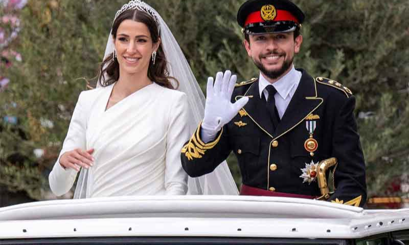 Jordan: Crown Prince Weds Saudi Designer in Lavish Ceremony