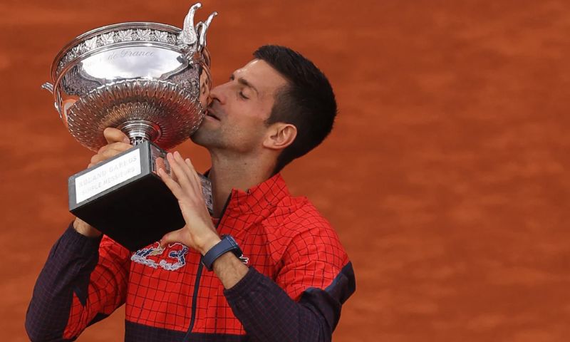 Novak Djokovic, History, Grand Slam, Title, French Open, Victory, Ronald Garros, Serbian, Rafael Nadal, Norway, Casper Ruud, Serena Williams, Margaret Court, Tennis, Football