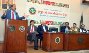 PIMS Hosts Ceremony to Commemorate ‘Word Blood Donors Day