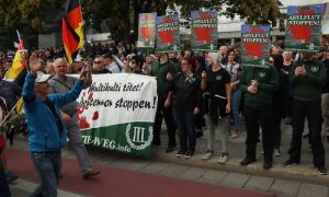 Germany, Protest, Demonstrators, Leipzig, Minister of Justice, Hesse, Bottles, Police, City, Authorities, Sunday, Neo-Nazis, Court, Dresden, Group