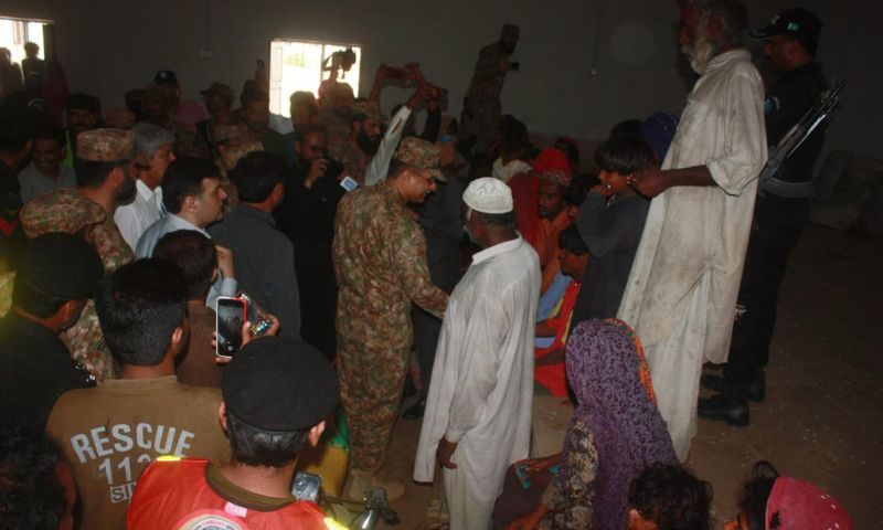 Pakistan, Pakistan Army, Relief, Operation, Cyclone, Biparjoy, Sindh, Hyderabad, Sujjawal, GOC, Corps Commander,