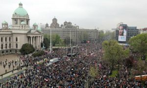 Belgrade, Serbia, Capital, Government, School, Students, Media, Broadcasting, Licenses, Television Channels, European, Political