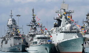 Chinese Flotilla Leaves for Sea of Japan to Join Military Drills with Russia