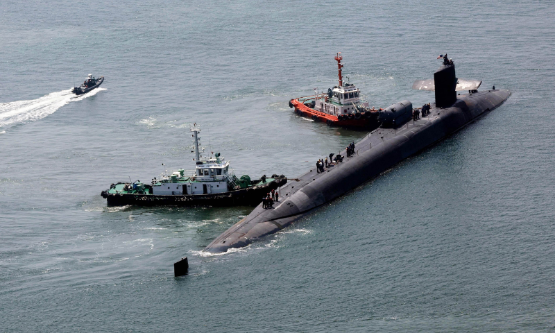 N Korea Fires 2 Ballistic Missiles After US Nuclear Submarine Arrives in South Korea
