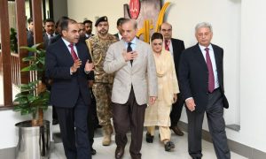 PM, Shehbaz, Foundation Stone, NUTECH