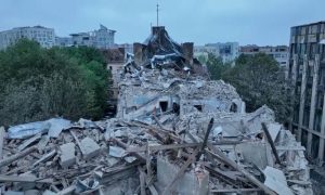 Kyiv, Missile, Attack, Residential, Block, Lviv