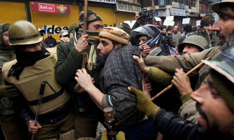 Srinagar, India, Police, Arrest, Hurriyat, Leaders, Activists