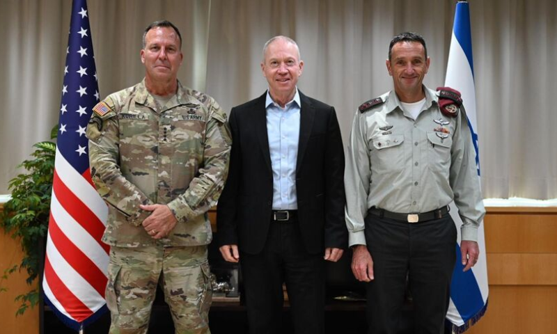 US CENTCOM Chief Arrives in Israel, Discusses Hezbollah, Iran