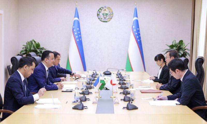 Japan, Uzbekistan, Ambassador, Minister, Projects, Technical, Financial, Government, World Expo, Osaka