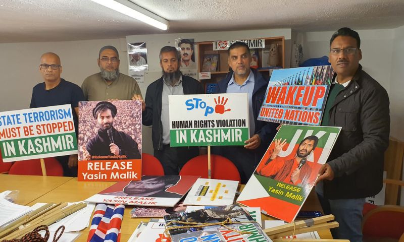 JKLF, London, Protest, Kashmir, Jammu and Kashmir Liberation Front, India, High Commission, Parliament