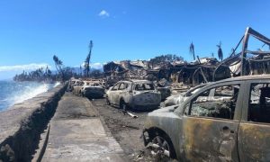 Nothing Left but Ashes in Hawaiian Wildfire-Hit Town of Lahaina