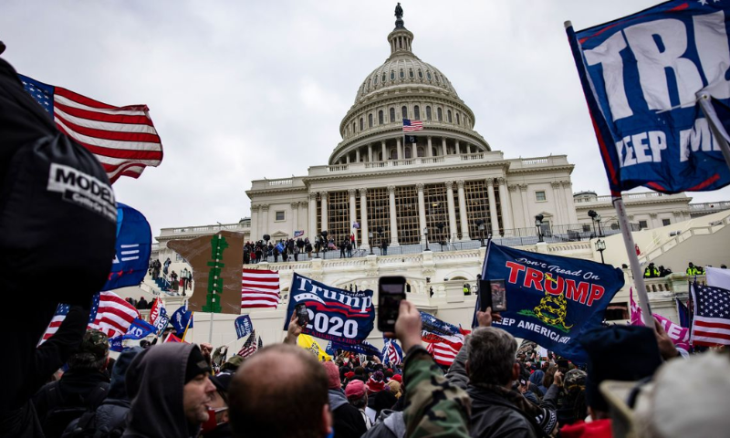 Trump Intentionally Lied': Protesters