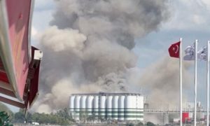 Turkey, Silos, Blast, Derince Port, Kocaeli, Turkish, Grain, Emergency, Ministry of Transportation, Media, Health, Hospital,