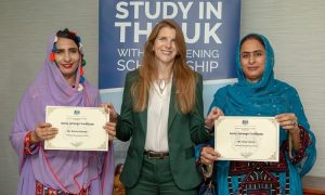 British High Commission, Chevening Scholarships, Pakistan, Asma Jahangir, Jane Marriott,