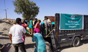 Al-Mustafa Welfare Trust Team Visits Quake-hit Morocco