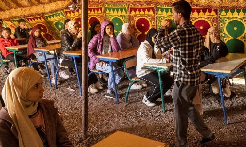 Morocco, Earthquake, School, Schoolchildren, Education, Marrakech