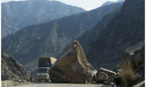 Kabul-Jalalabad Highway, Afghanistan, Traffic, Kapisa, Landslide, Goods