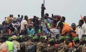 Massive Protest Demonstrations in Niger Call for French Troops to Leave