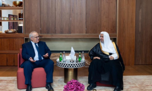 Muslim World League Head Meets Cairo University President