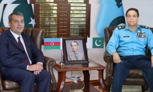 Azerbaijan, Envoy, Air Chief, Aerial Exercise, Ambassador, Zaheer Ahmed Baber Sidhu, Pakistan Air Force, PAF, security