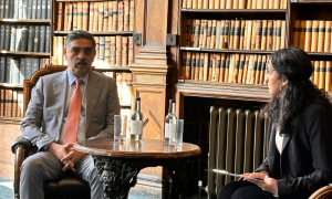 Pakistan PM Interacts with Oxford Union Students