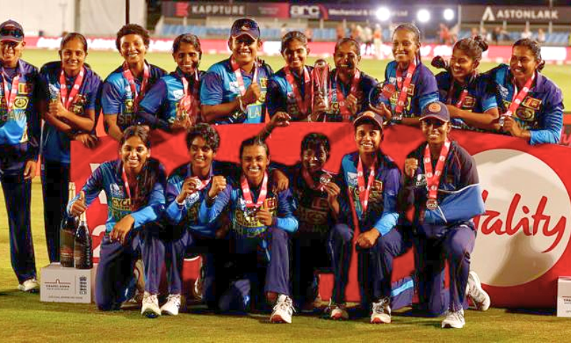 SL Women Shock English Side for T20 Series Victory