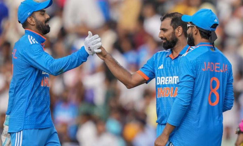 India, Australia, ODI, Mohammed Shami, Mohali, KL Rahul, World Cup, Pat Cummins, David Warner, Adam Zampa