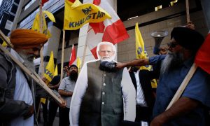 Sikhs protest outside Indian consulate in Toronto