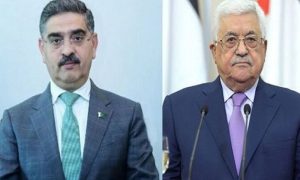 Pakistan PM, Gaza Situation, Prime Minister Anwaar-ul-Haq Kakar, Palestinian President Mahmoud Abbas, brutalities of Israeli occupation troops, innocent Palestinians, West Bank