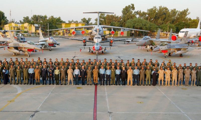 COAS, Army, Pakistan, PAF, Indus Shield-2023, 