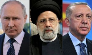 Iran, Political, Gaza, Israel, Palestinian, President, Ebrahim Raisi, Vladimir Putin, Turkish, Recep Tayyip Erdogan, Foreign Minister, Ceasefire, Border, Hamas, Turkey