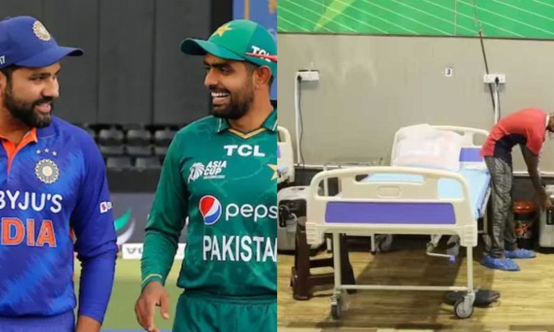 Pakistan, India, Match, Fever, hospital, Ahmadabad, ICC, WOrld Cup, Babar Azam